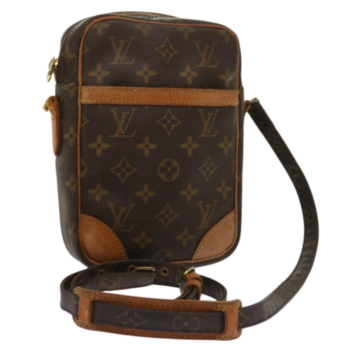 LOUIS VUITTON Monogram Danube Shoulder Bag M45266 LV Auth 64331