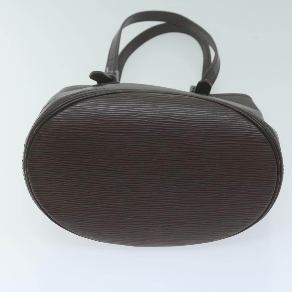 LOUIS VUITTON Epi Bucket PM Shoulder Bag Mocha M58990 LV Auth 64343