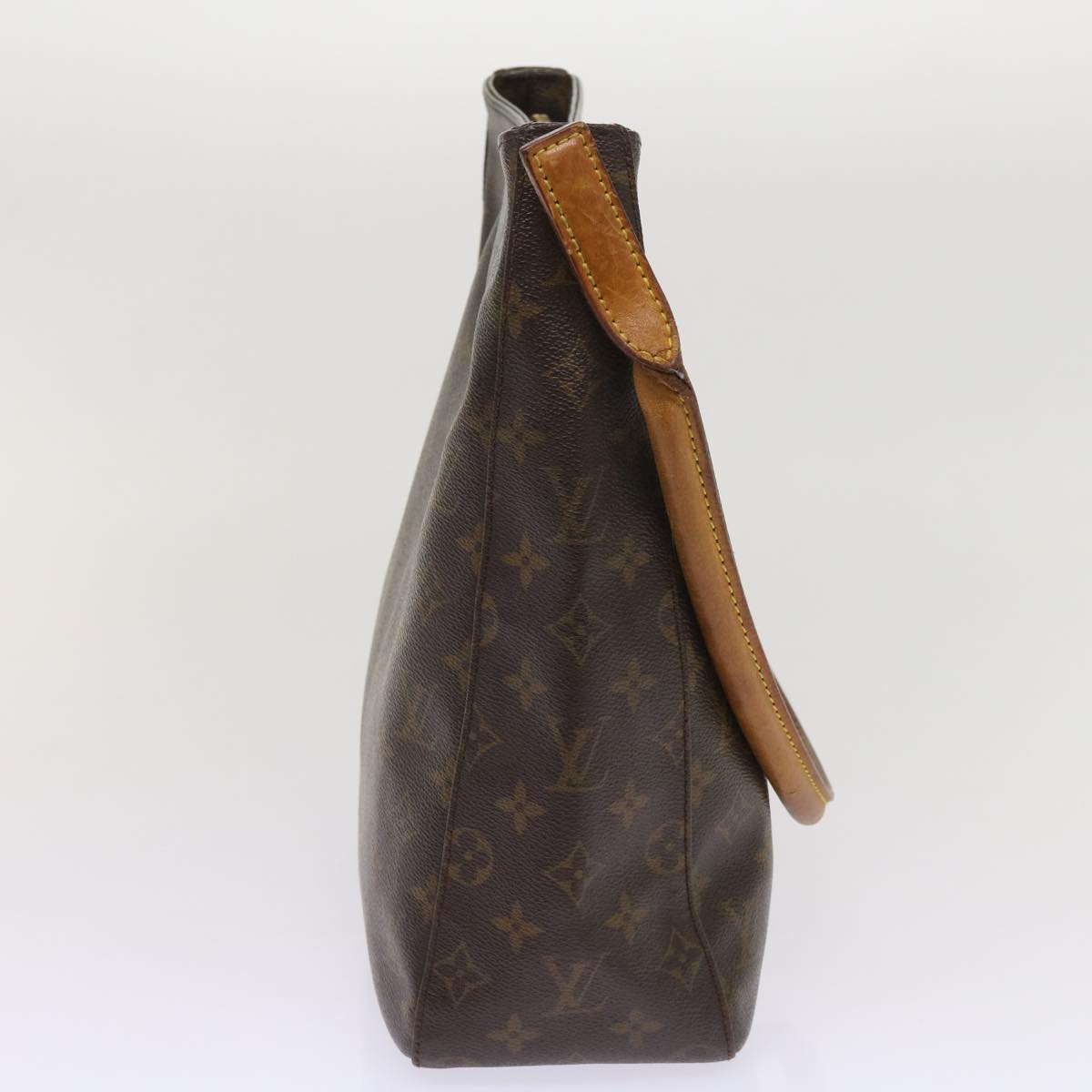 LOUIS VUITTON Monogram Looping GM Shoulder Bag M51145 LV Auth 64352