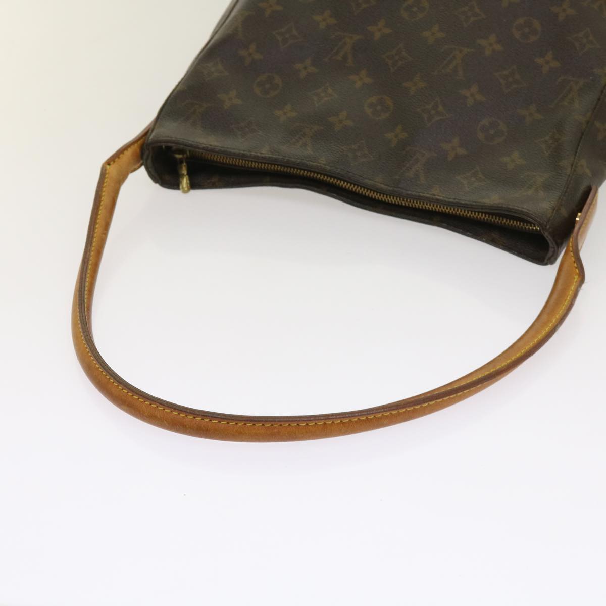 LOUIS VUITTON Monogram Looping GM Shoulder Bag M51145 LV Auth 64352