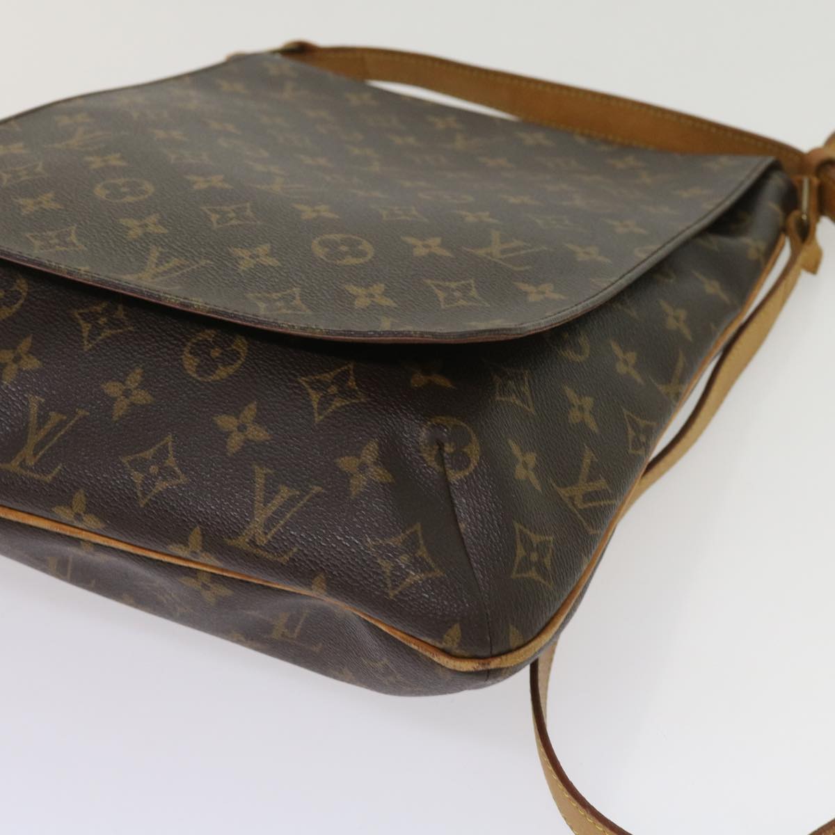 LOUIS VUITTON Monogram Musette Shoulder Bag M51256 LV Auth 64353