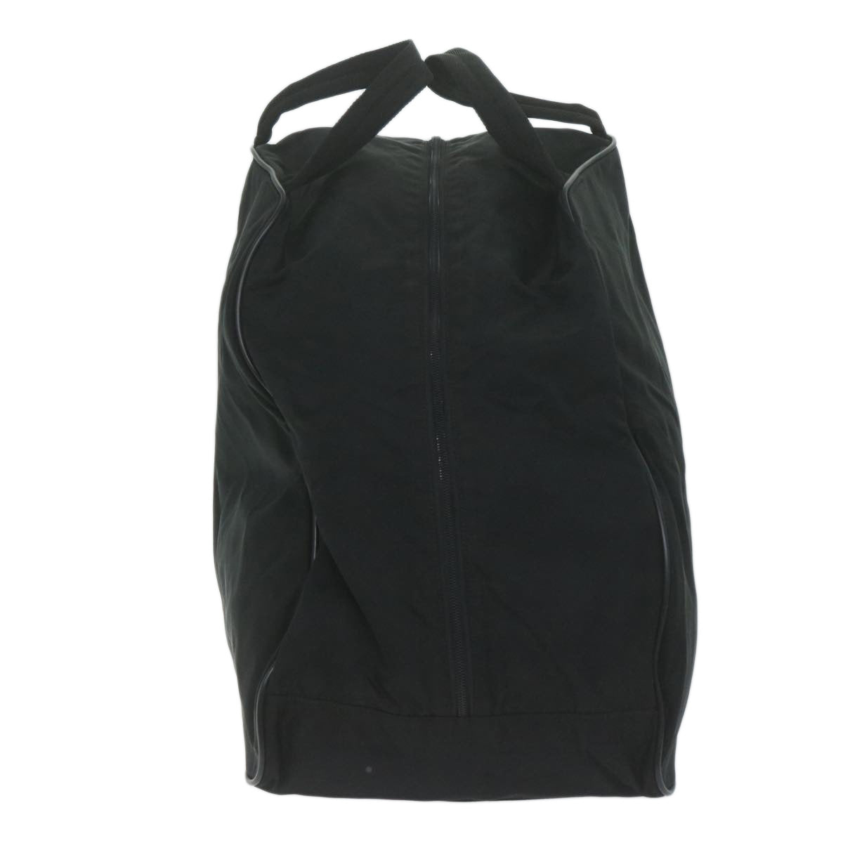 PRADA Hand Bag Nylon Black Auth 64366 - 0