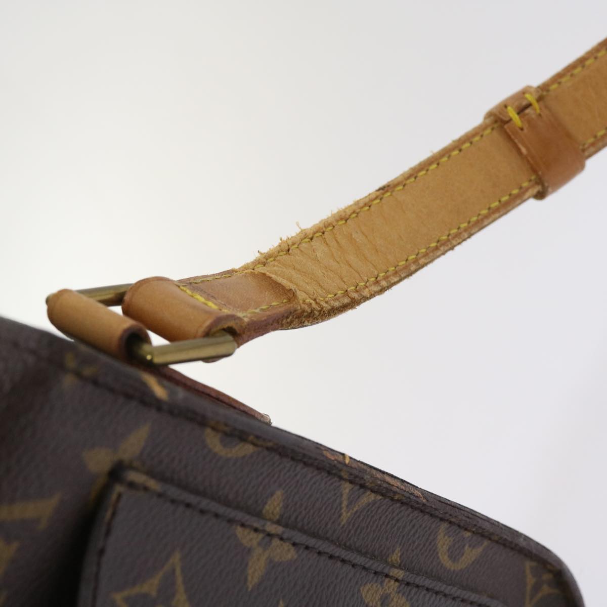 LOUIS VUITTON Monogram Saint Cloud GM Shoulder Bag M51242 LV Auth 64387