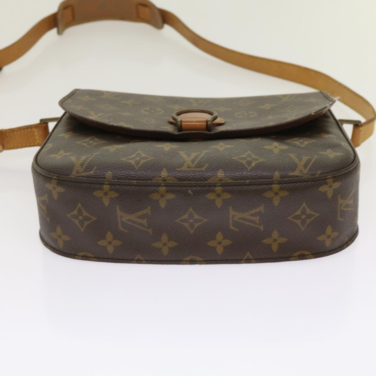 LOUIS VUITTON Monogram Saint Cloud GM Shoulder Bag M51242 LV Auth 64387