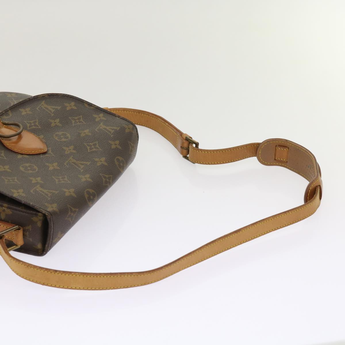 LOUIS VUITTON Monogram Saint Cloud GM Shoulder Bag M51242 LV Auth 64387