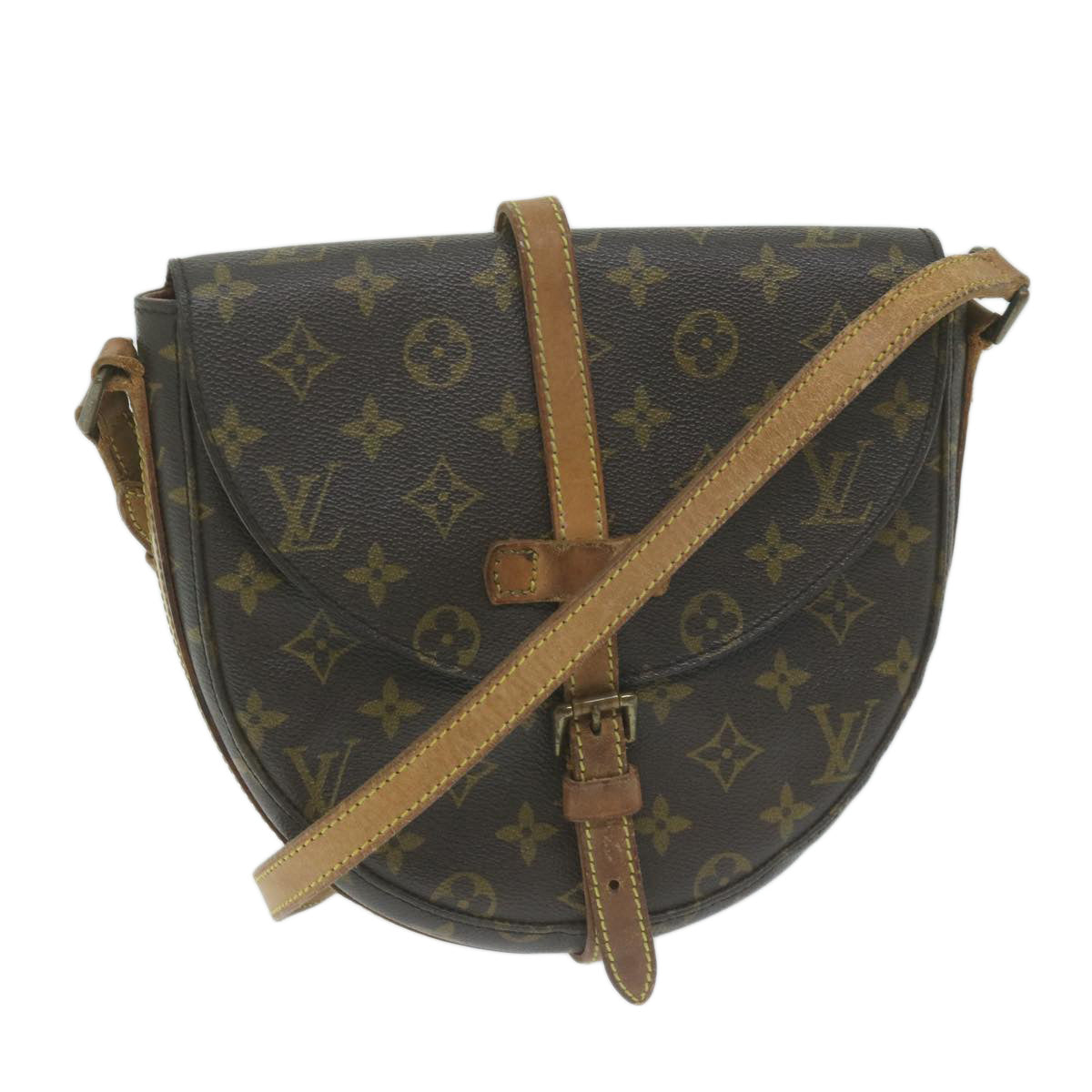 LOUIS VUITTON Monogram Chantilly MM Shoulder Bag M51233 LV Auth 64393