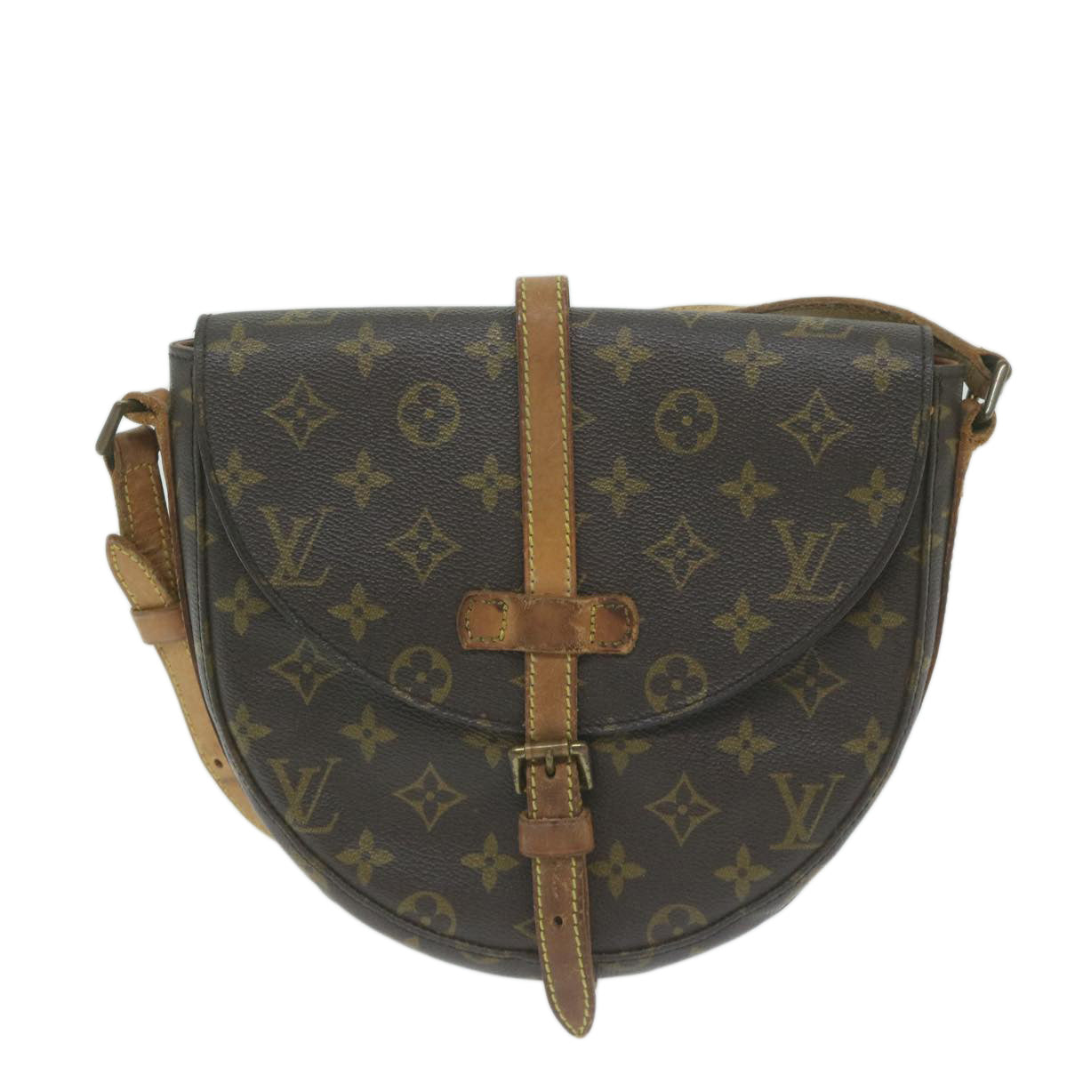 LOUIS VUITTON Monogram Chantilly MM Shoulder Bag M51233 LV Auth 64393