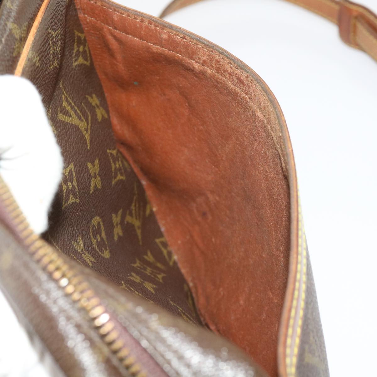 LOUIS VUITTON Monogram Jeune Fille MM Shoulder Bag M51226 LV Auth 64395