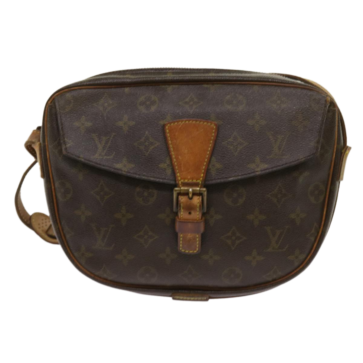 LOUIS VUITTON Monogram Jeune Fille MM Shoulder Bag M51226 LV Auth 64395