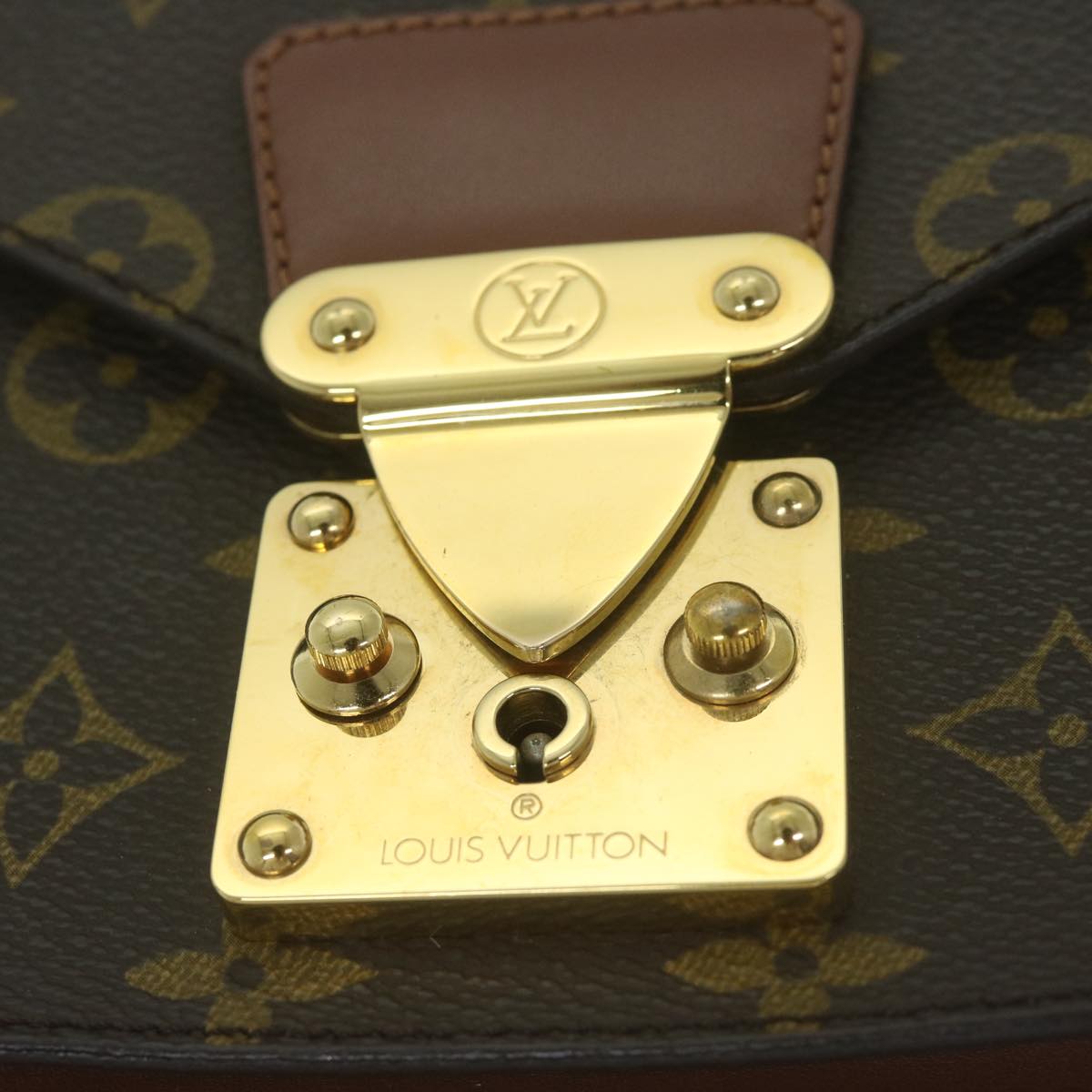 LOUIS VUITTON Monogram Monceau 26 Shoulder Bag 2way M51187 LV Auth 64401