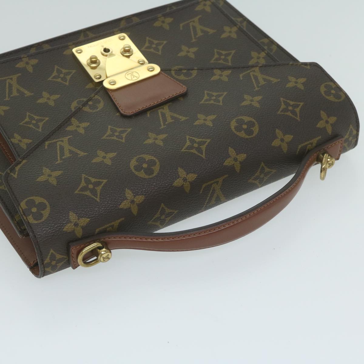 LOUIS VUITTON Monogram Monceau 26 Shoulder Bag 2way M51187 LV Auth 64401