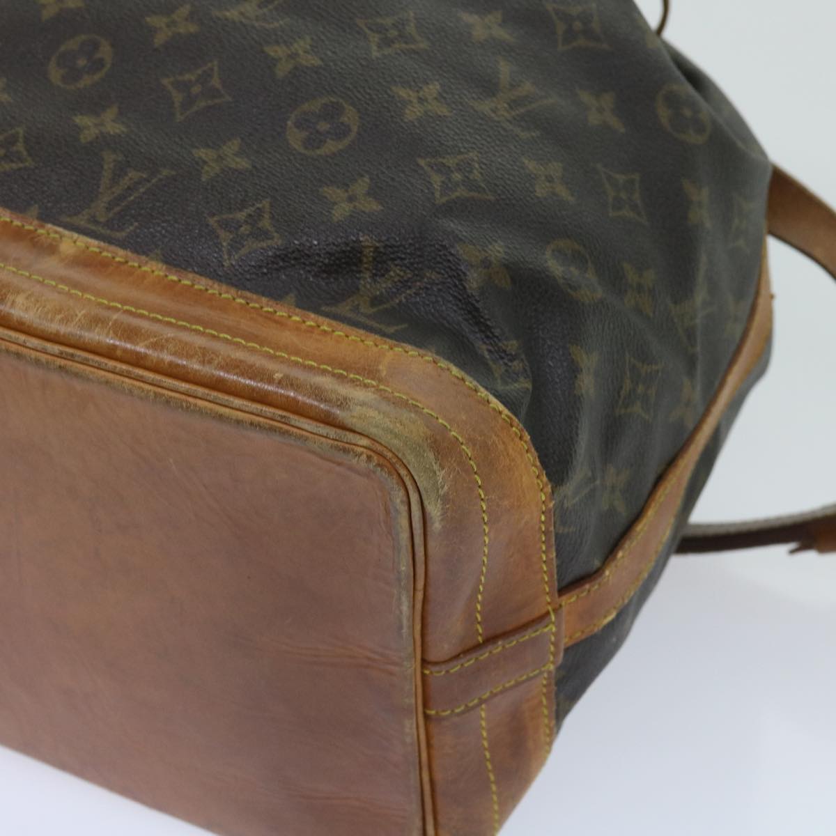 LOUIS VUITTON Monogram Noe Shoulder Bag M42224 LV Auth 64419