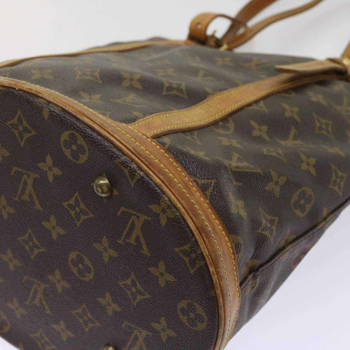 LOUIS VUITTON Monogram Bucket GM Shoulder Bag M42236 LV Auth 64420