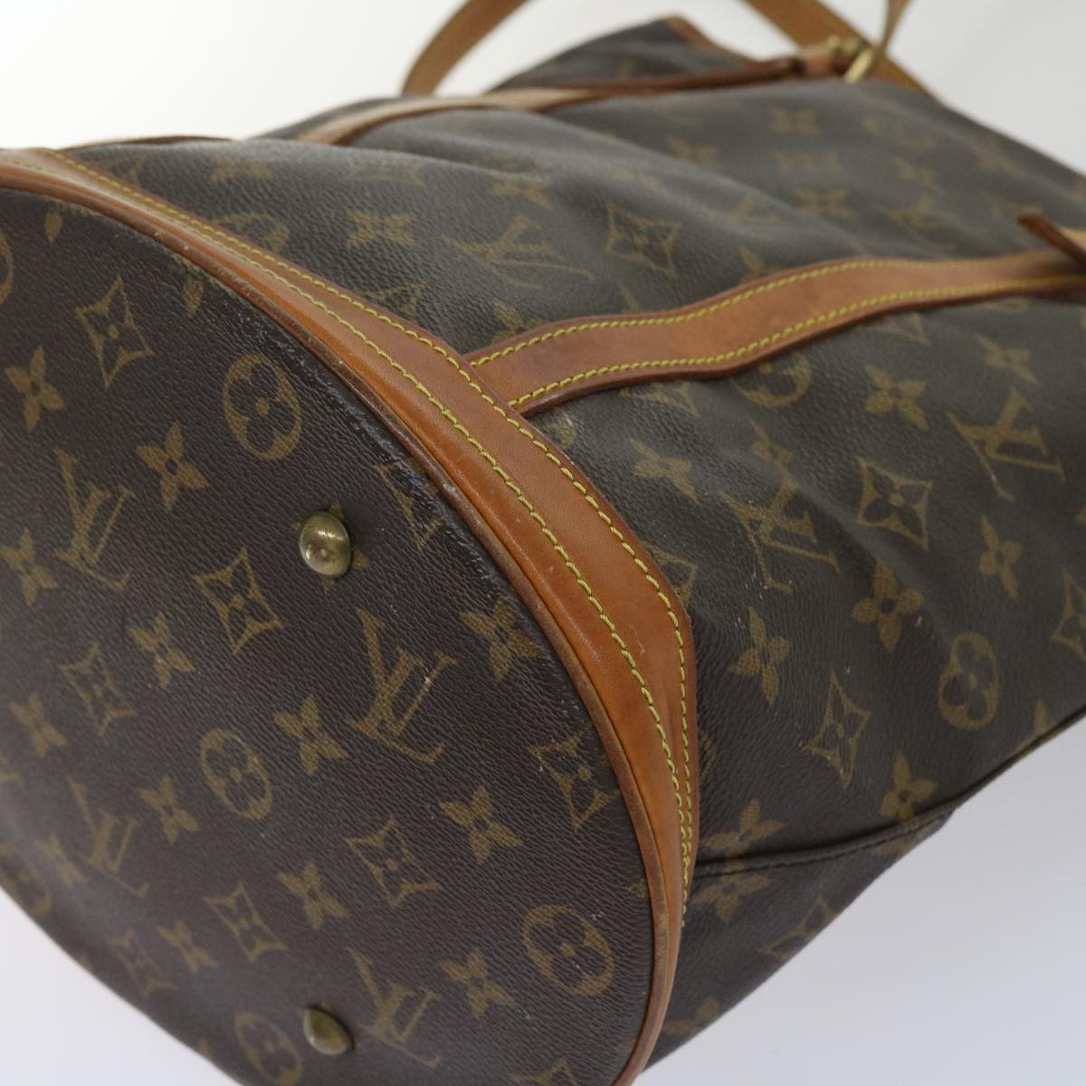 LOUIS VUITTON Monogram Bucket GM Shoulder Bag M42236 LV Auth 64421