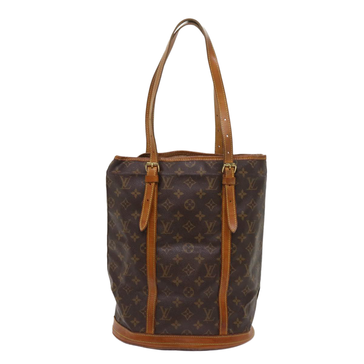 LOUIS VUITTON Monogram Bucket GM Shoulder Bag M42236 LV Auth 64421