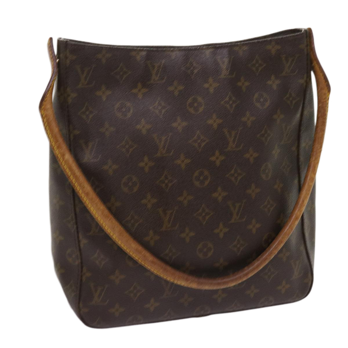 LOUIS VUITTON Monogram Looping GM Shoulder Bag M51145 LV Auth 64434