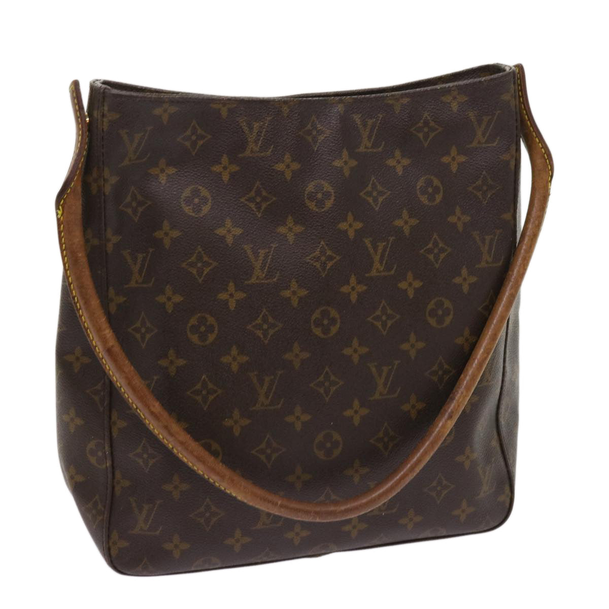 LOUIS VUITTON Monogram Looping GM Shoulder Bag M51145 LV Auth 64435