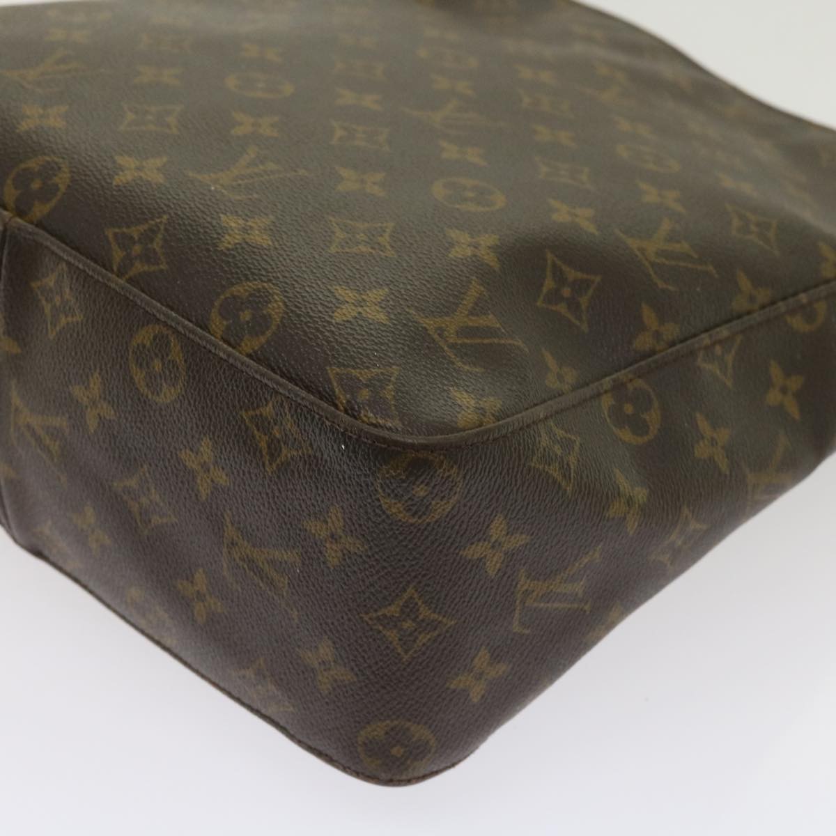 LOUIS VUITTON Monogram Looping GM Shoulder Bag M51145 LV Auth 64435