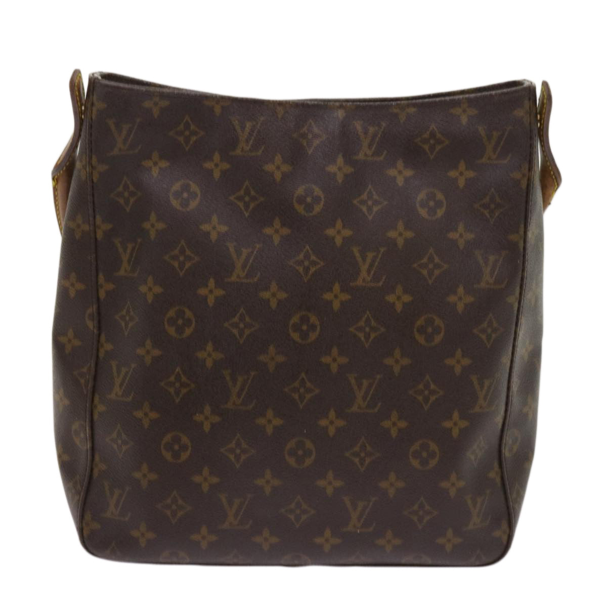 LOUIS VUITTON Monogram Looping GM Shoulder Bag M51145 LV Auth 64435