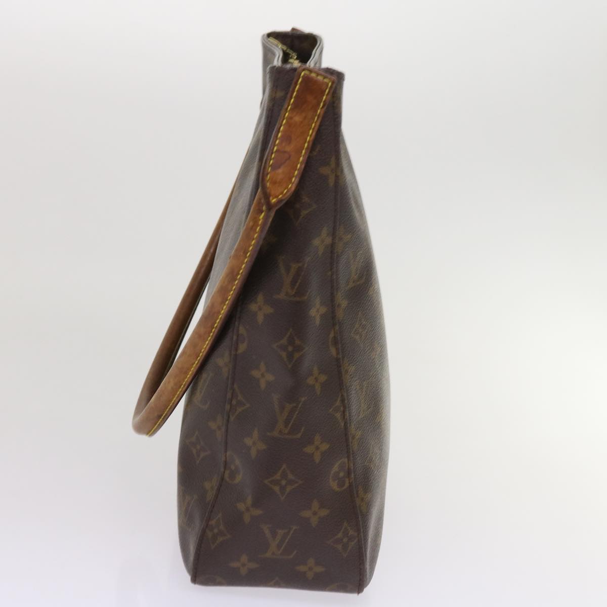 LOUIS VUITTON Monogram Looping GM Shoulder Bag M51145 LV Auth 64435