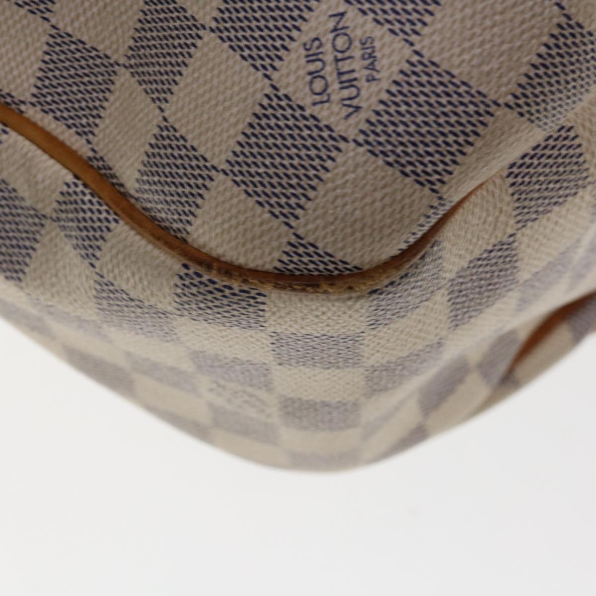 LOUIS VUITTON Damier Azur Galliera PM Shoulder Bag N55215 LV Auth 64439