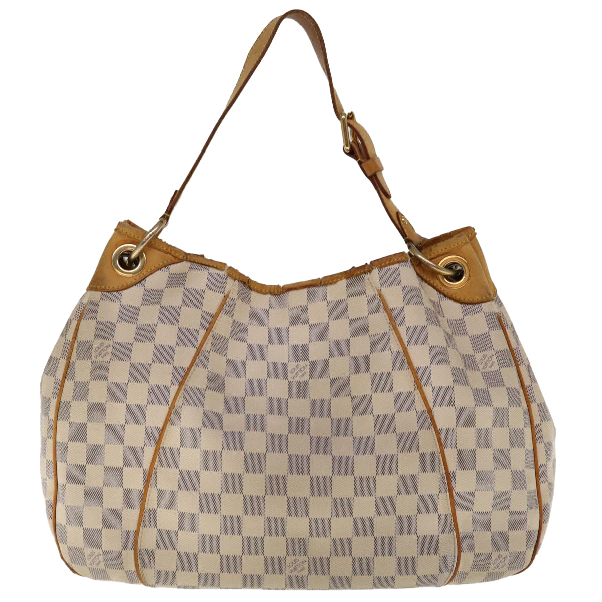 LOUIS VUITTON Damier Azur Galliera PM Shoulder Bag N55215 LV Auth 64439