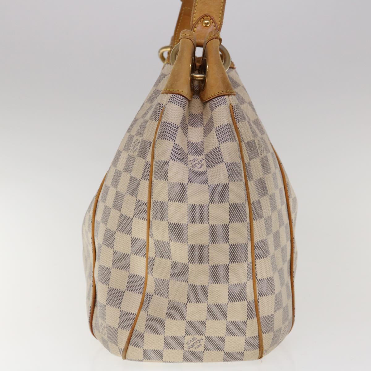 LOUIS VUITTON Damier Azur Galliera PM Shoulder Bag N55215 LV Auth 64439