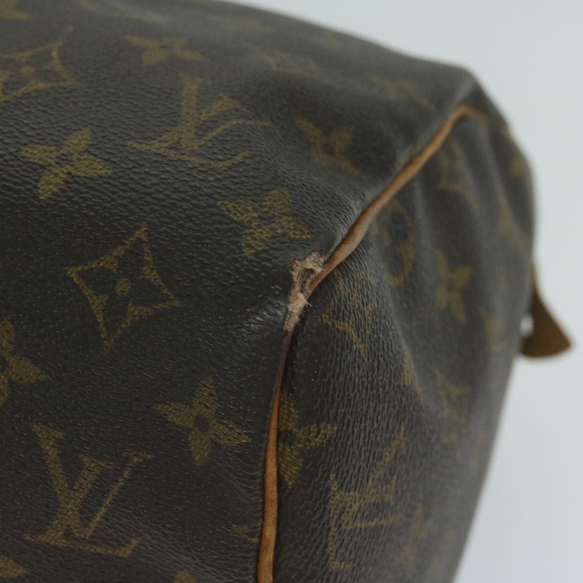 LOUIS VUITTON Monogram Speedy 30 Hand Bag M41526 LV Auth 64448