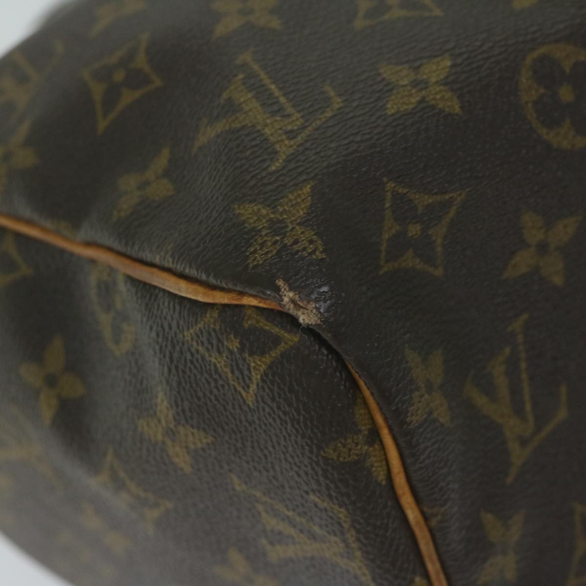 LOUIS VUITTON Monogram Speedy 30 Hand Bag M41526 LV Auth 64448