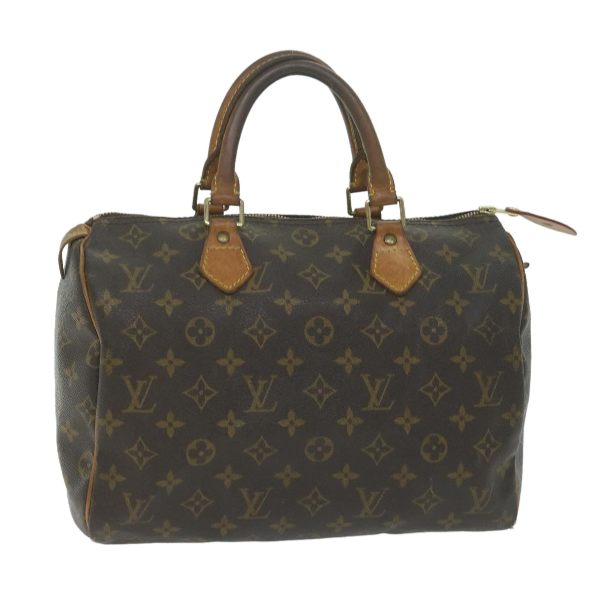 LOUIS VUITTON Monogram Speedy 30 Hand Bag M41526 LV Auth 64448