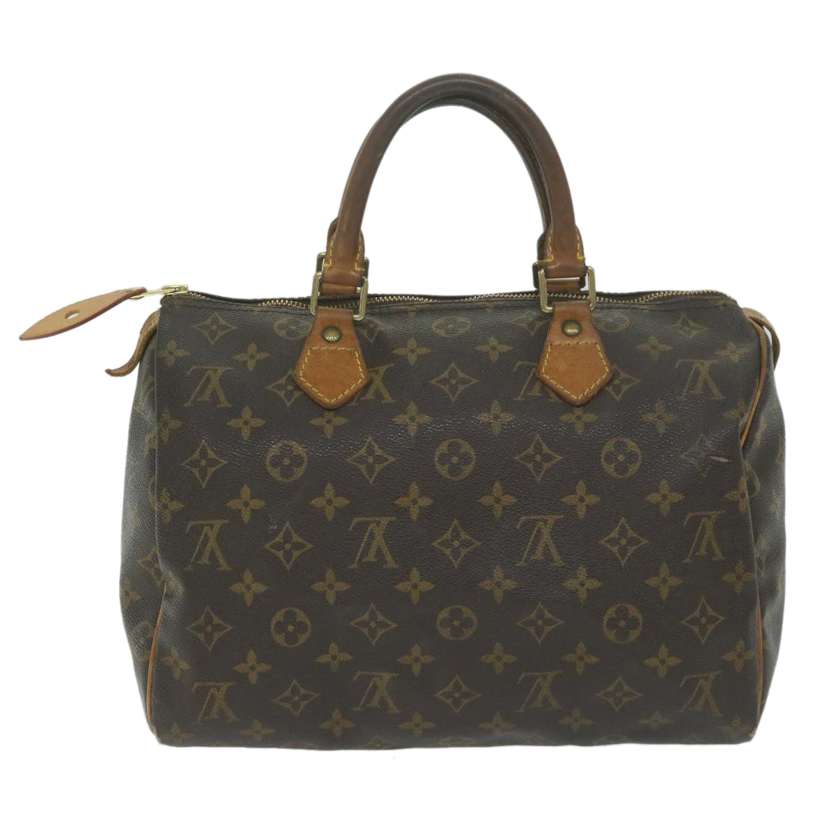 LOUIS VUITTON Monogram Speedy 30 Hand Bag M41526 LV Auth 64448