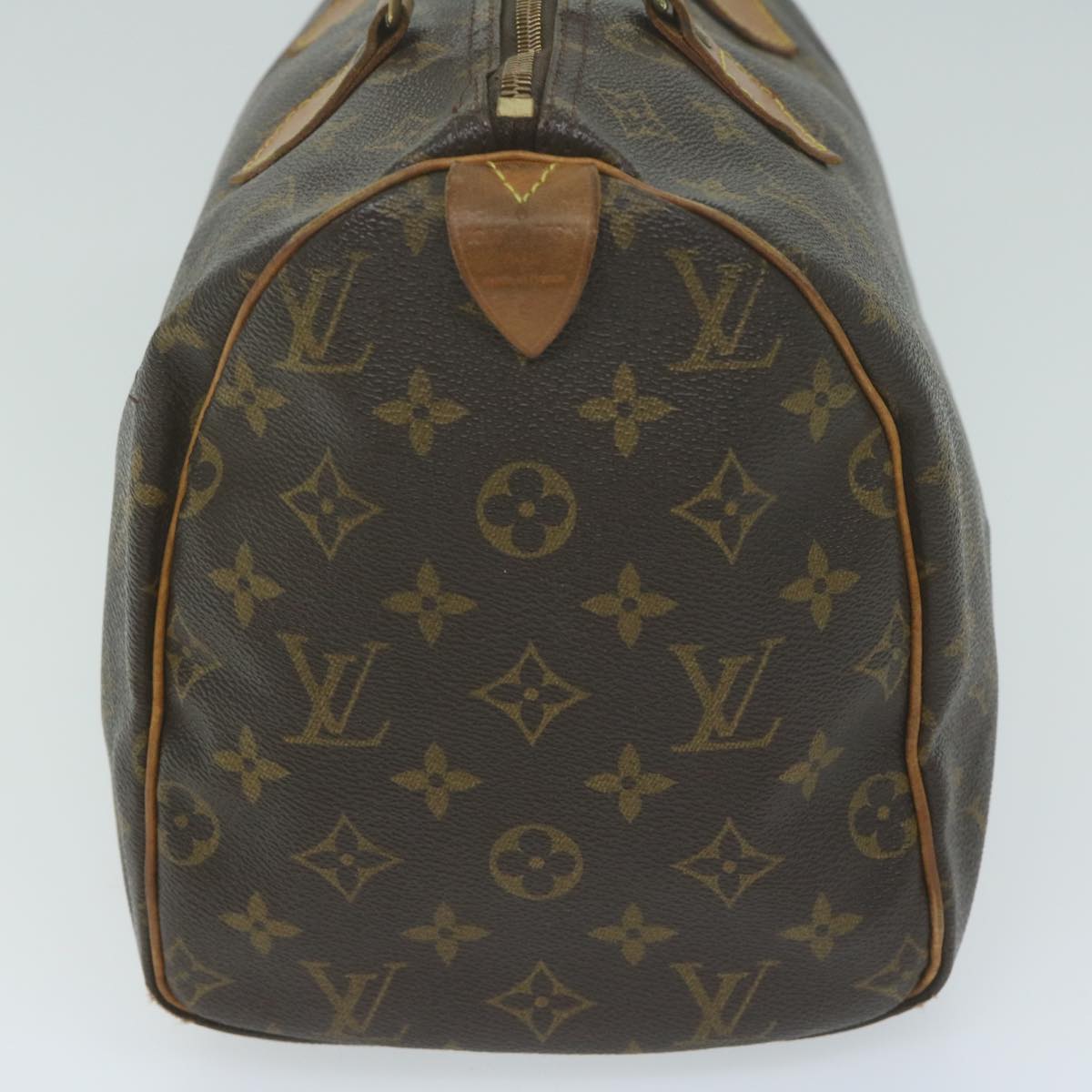 LOUIS VUITTON Monogram Speedy 30 Hand Bag M41526 LV Auth 64448