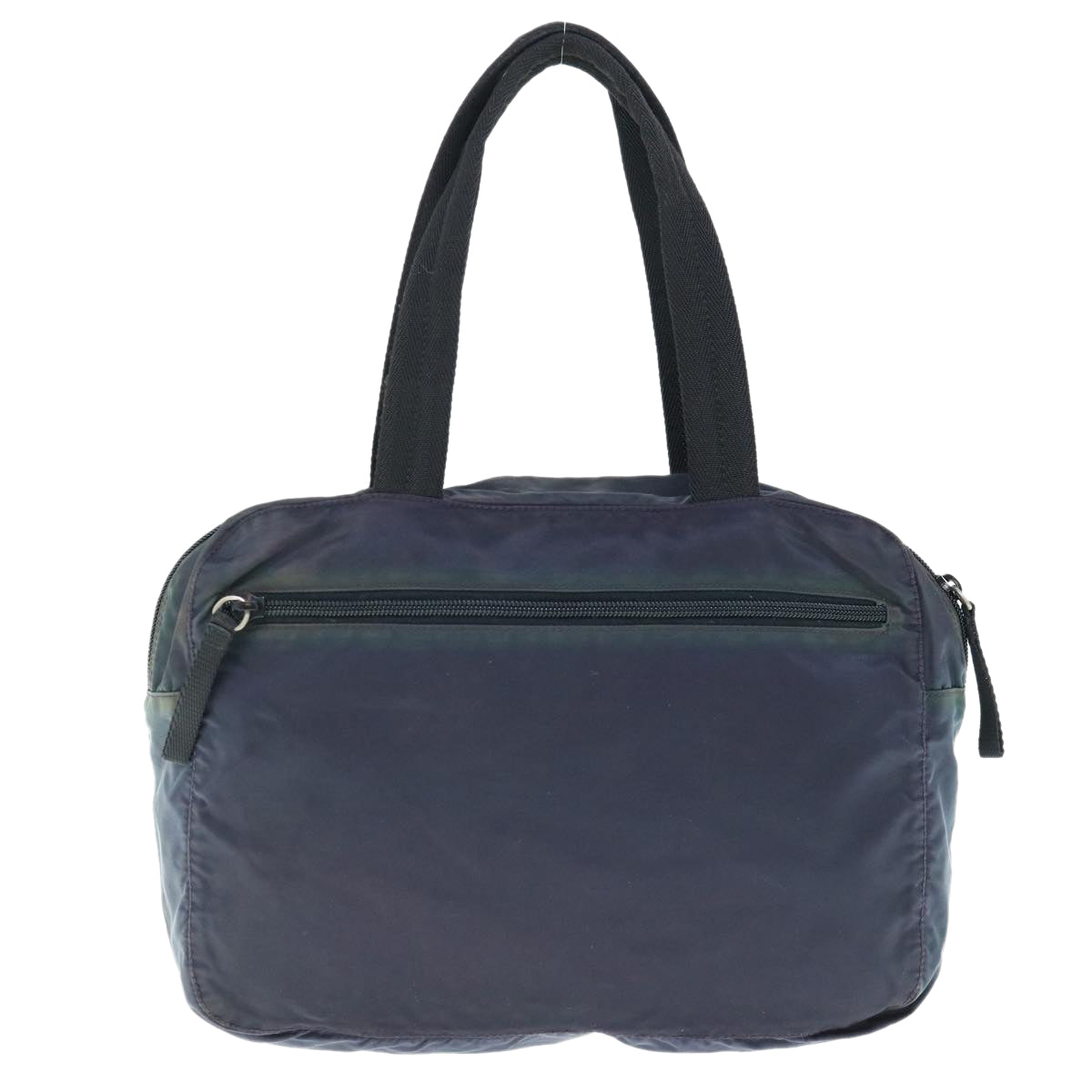 PRADA Hand Bag Nylon Navy Auth 64462