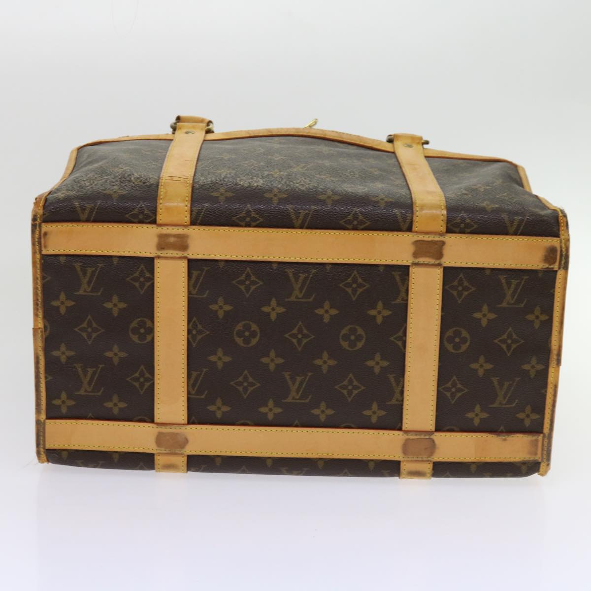 LOUIS VUITTON Monogram Sac Shan 50 Pet Carry M42021 LV Auth 64464