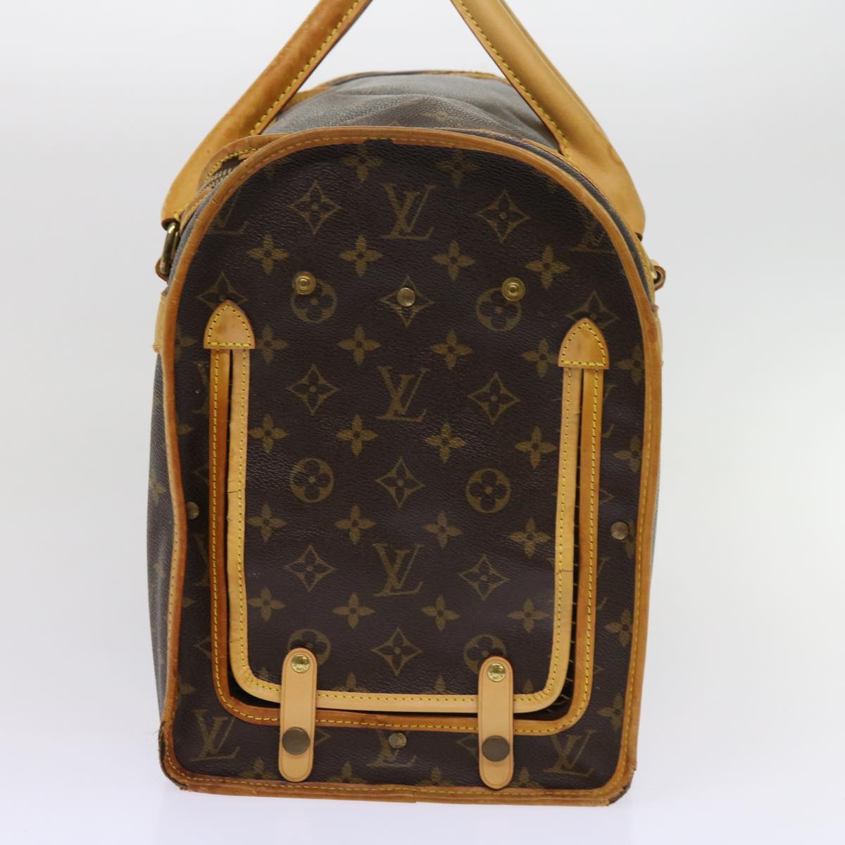 LOUIS VUITTON Monogram Sac Shan 50 Pet Carry M42021 LV Auth 64464