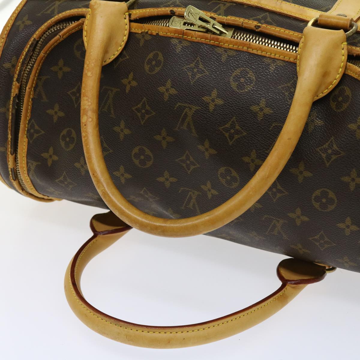 LOUIS VUITTON Monogram Sac Shan 50 Pet Carry M42021 LV Auth 64464