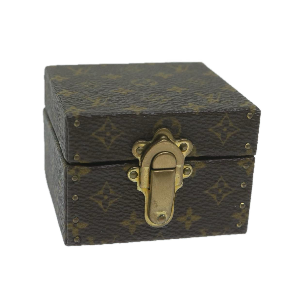 LOUIS VUITTON Monogram Eccrine Declaration Jewelry Box M21010 LV Auth 64523A