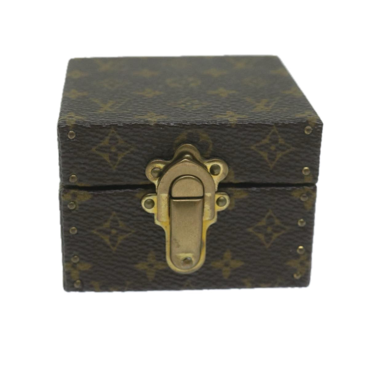 LOUIS VUITTON Monogram Eccrine Declaration Jewelry Box M21010 LV Auth 64523A