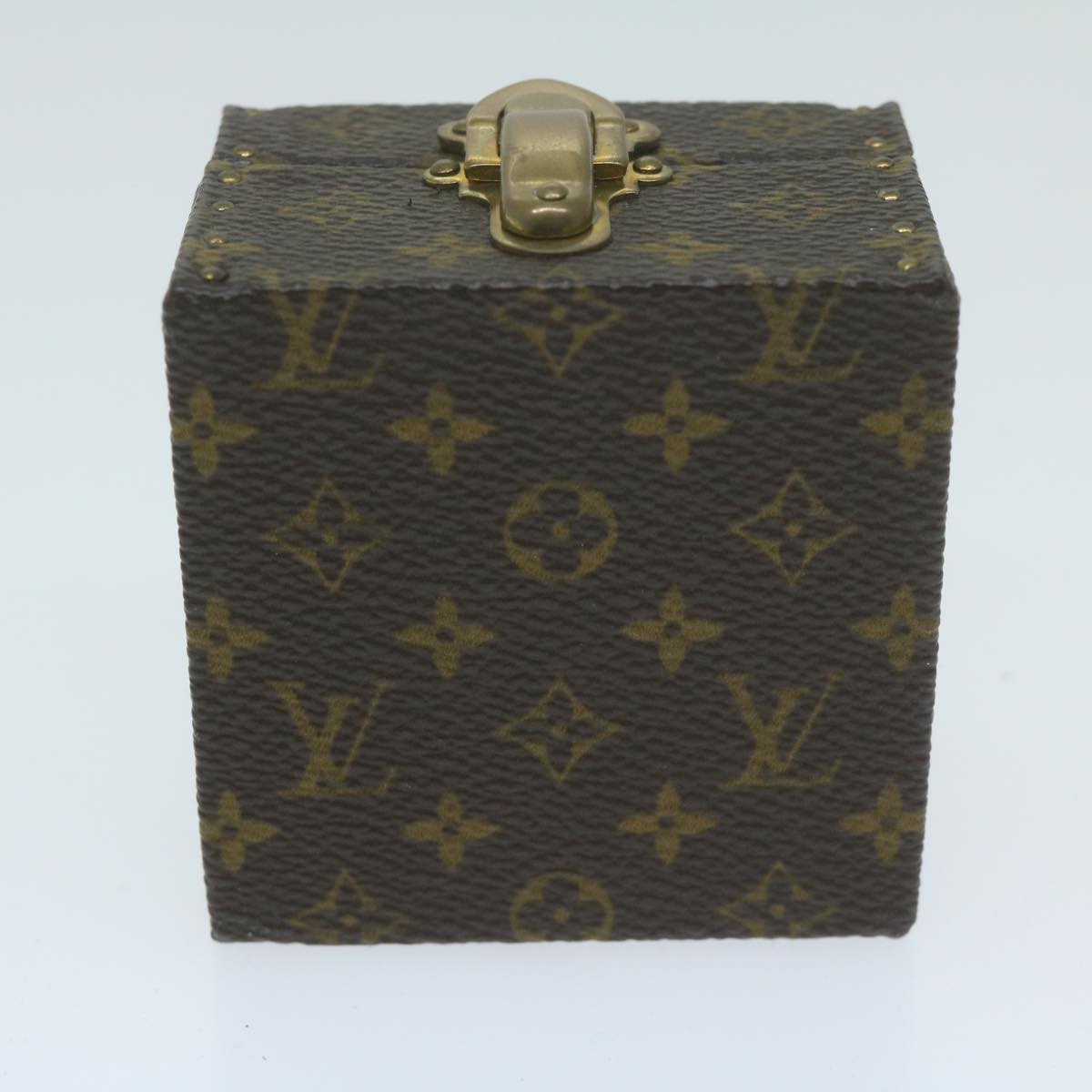 LOUIS VUITTON Monogram Eccrine Declaration Jewelry Box M21010 LV Auth 64523A