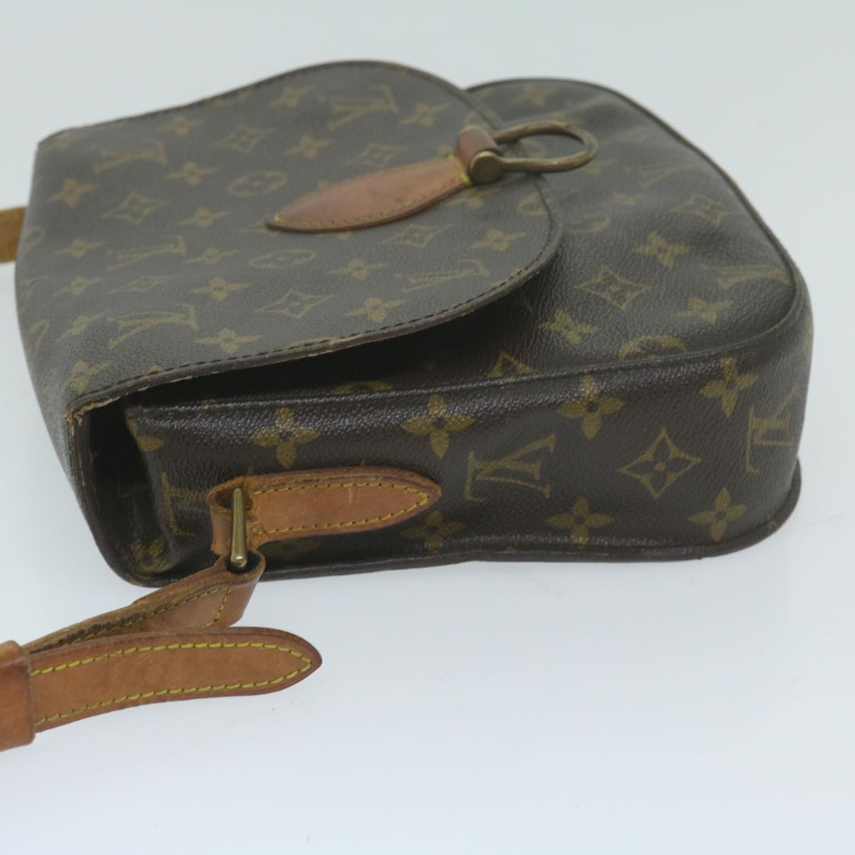 LOUIS VUITTON Monogram Saint Cloud GM Shoulder Bag M51242 LV Auth 64544