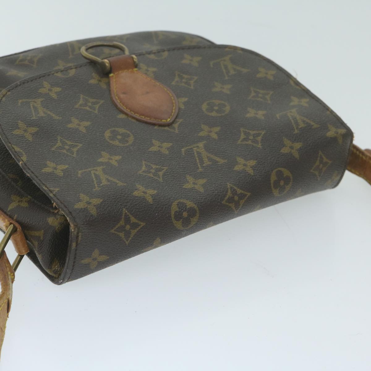 LOUIS VUITTON Monogram Saint Cloud GM Shoulder Bag M51242 LV Auth 64544