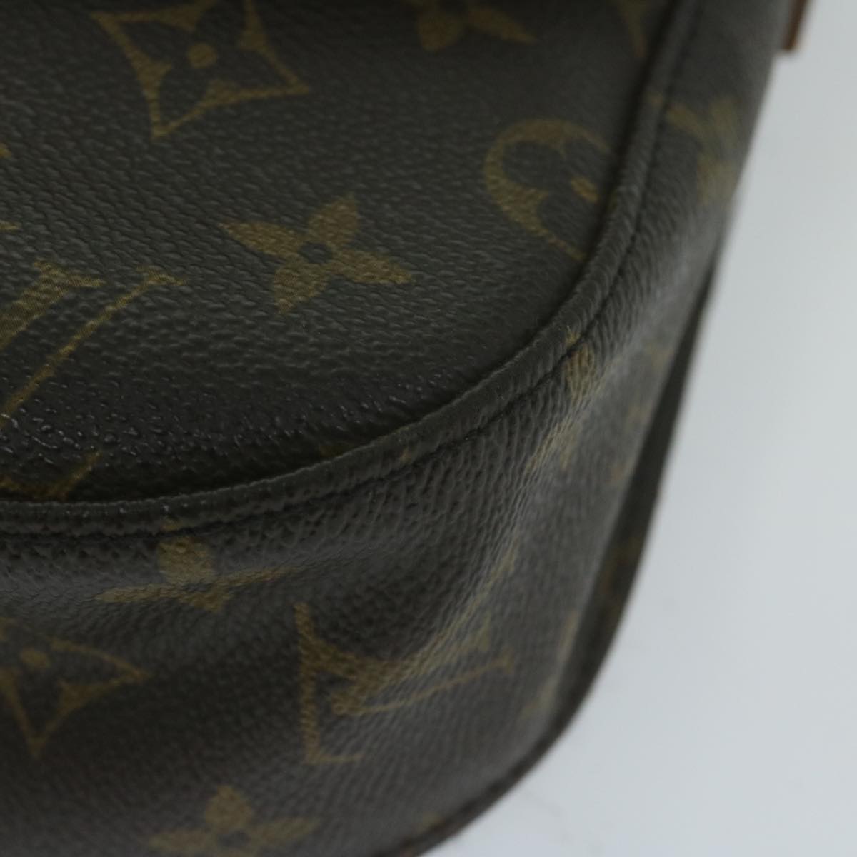 LOUIS VUITTON Monogram Saint Cloud GM Shoulder Bag M51242 LV Auth 64545