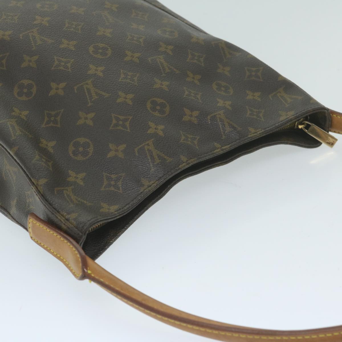 LOUIS VUITTON Monogram Looping GM Shoulder Bag M51145 LV Auth 64569