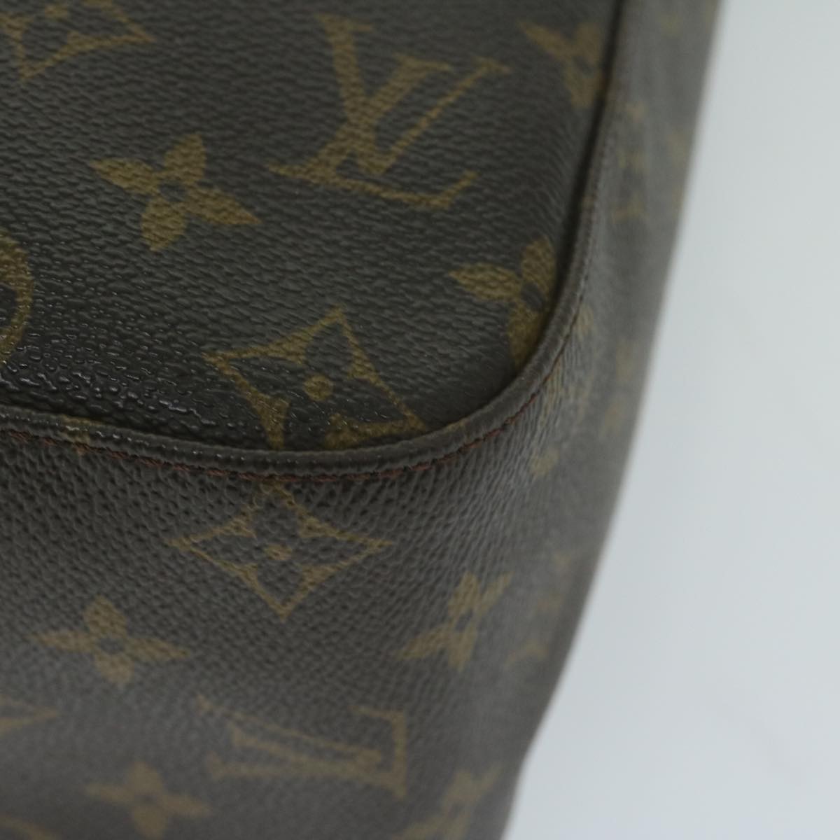 LOUIS VUITTON Monogram Looping GM Shoulder Bag M51145 LV Auth 64570