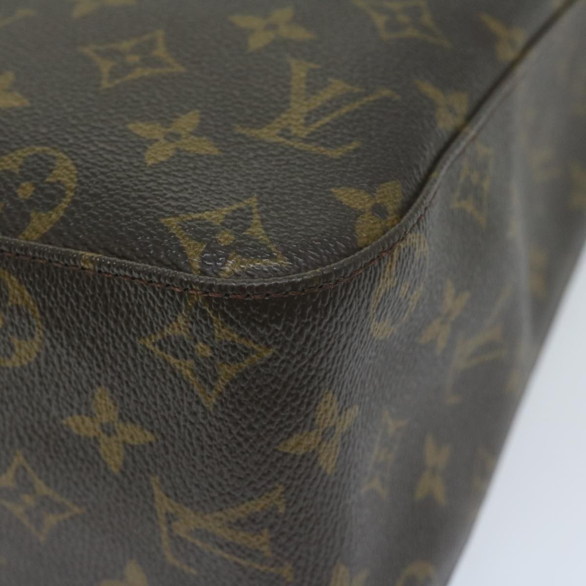 LOUIS VUITTON Monogram Looping GM Shoulder Bag M51145 LV Auth 64570