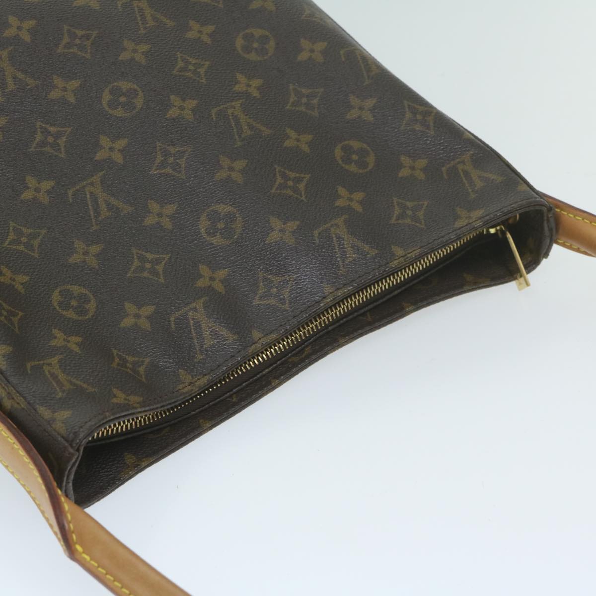 LOUIS VUITTON Monogram Looping GM Shoulder Bag M51145 LV Auth 64570