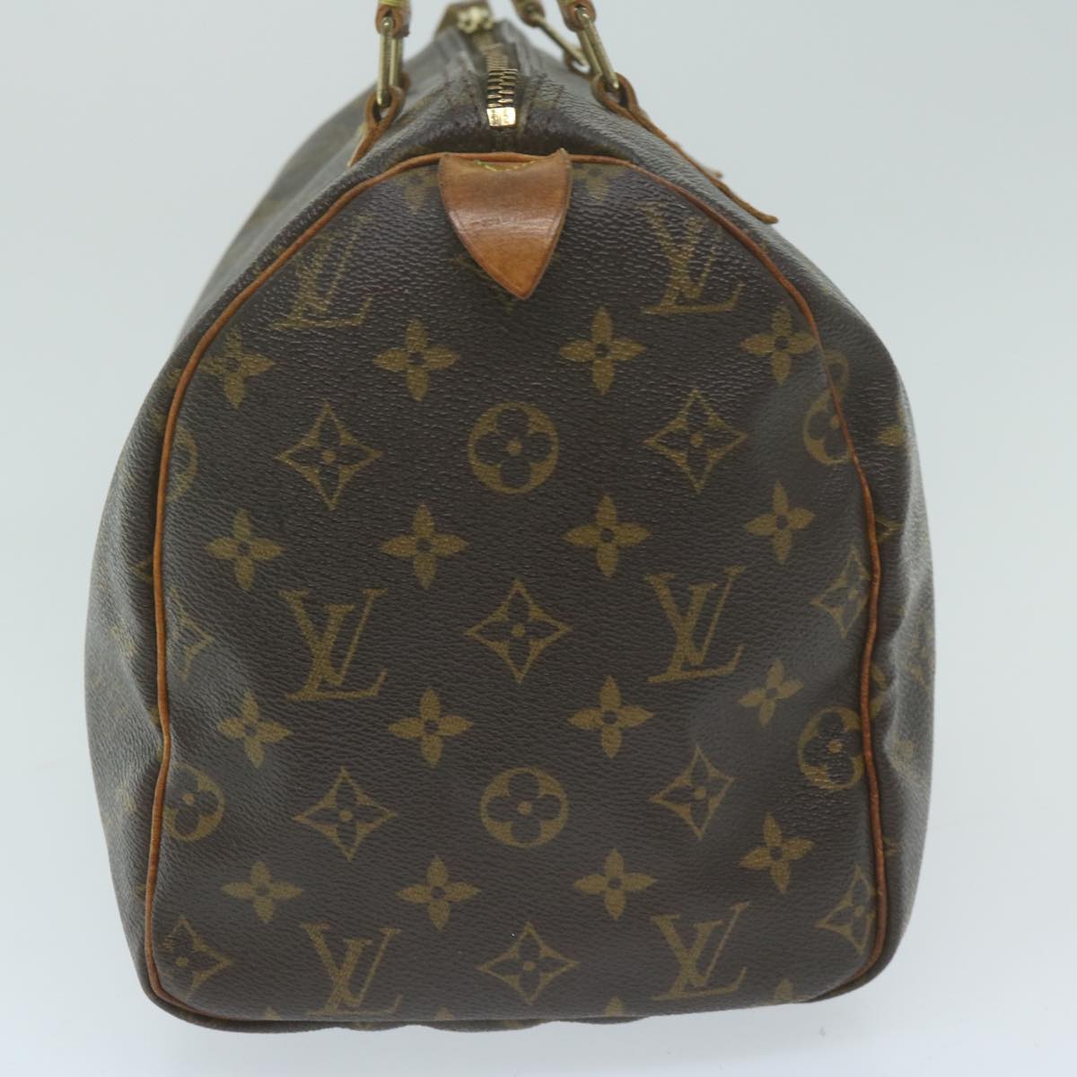 LOUIS VUITTON Monogram Speedy 30 Hand Bag M41526 LV Auth 64579