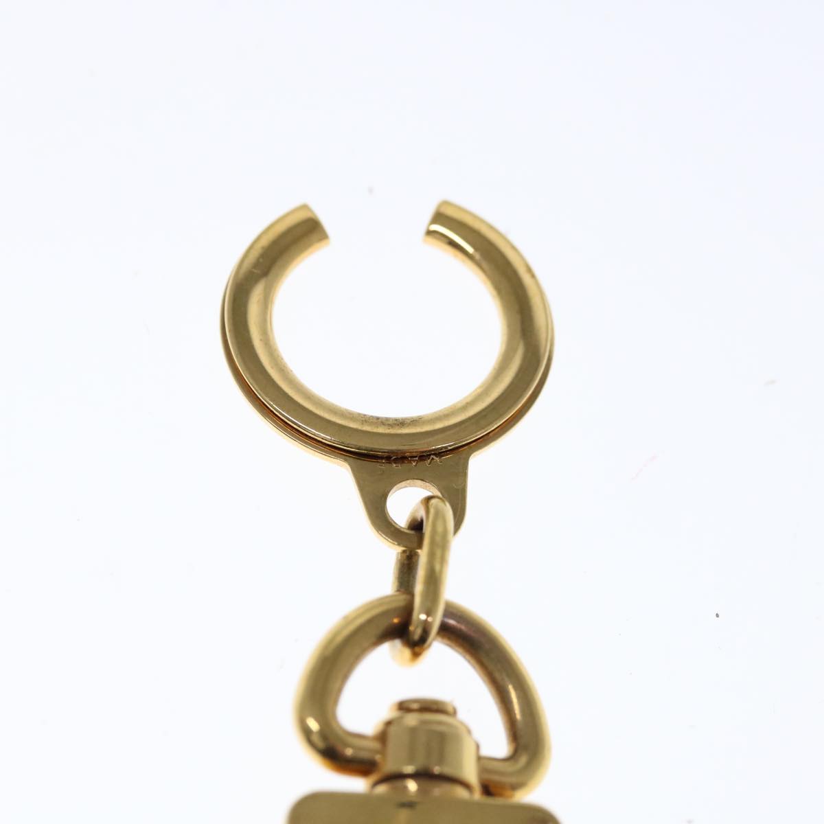 LOUIS VUITTON Anneau Cles Key Holder Metal Gold Tone LV Auth 64582