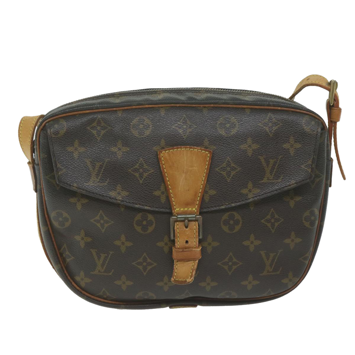 LOUIS VUITTON Monogram Jeune Fille MM Shoulder Bag M51226 LV Auth 64613