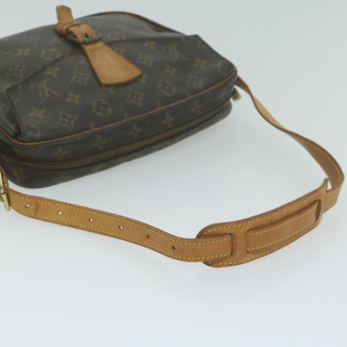 LOUIS VUITTON Monogram Jeune Fille MM Shoulder Bag M51226 LV Auth 64613